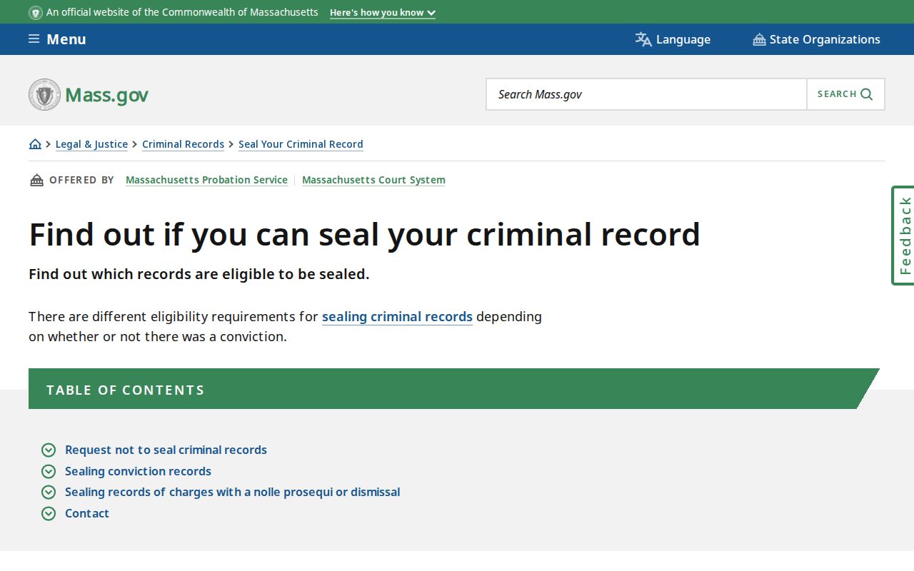 Massachusetts sealing timeline affecting Dukes County released mugshots